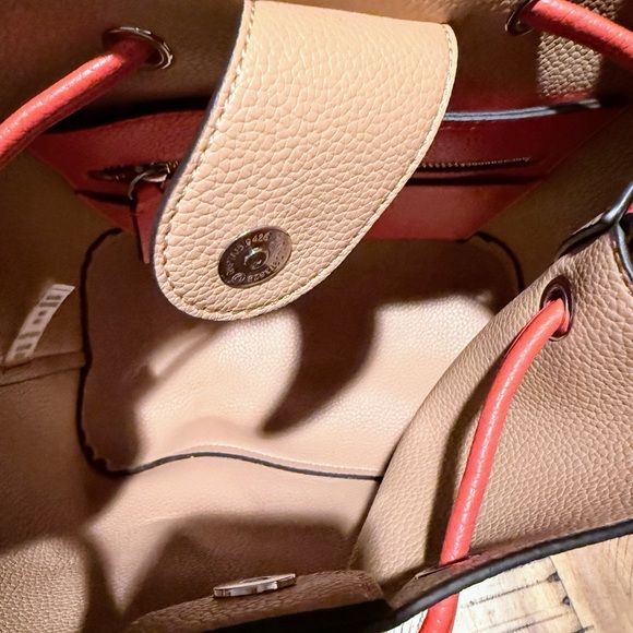 Calvin Klein Vibrant Coral Shoulder Bag - Picture 4 of 4